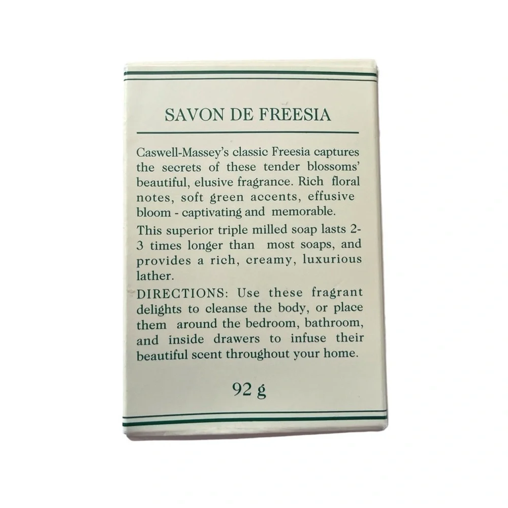 🫶🏻 Caswell-Massey NIB Freesia Soap